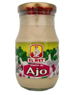 PASTA DE AJO 240 GR EL REY 