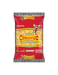 PASTA COMARRICO CARACOL/CORBATA 250 G