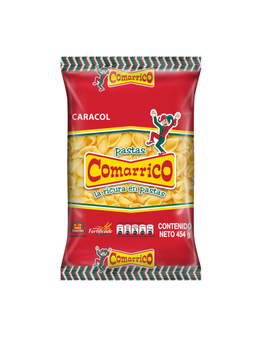 PASTA COMARRICO CARACOL/CORBATA 250 G