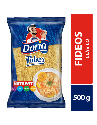 PASTA DORIA  FIDEOS 500 G