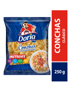 PASTA DORIA CONCHAS 250