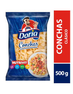 PASTA DORIA CONCHAS 500 G