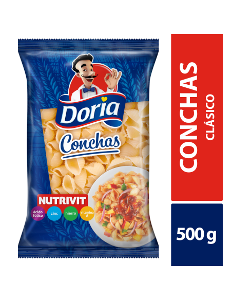 PASTA DORIA CONCHAS 500 G