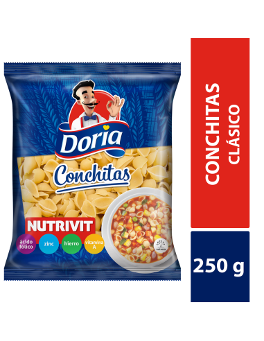 PASTA DORIA CONCHITAS 250 G