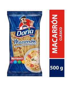PASTA DORIA MACARRON 500 G 