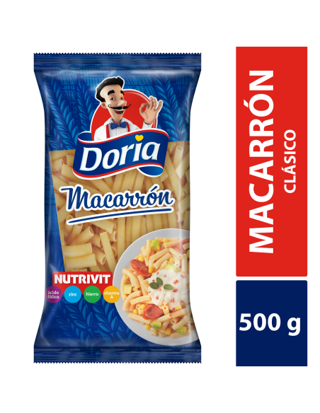 PASTA DORIA MACARRON 500 G 