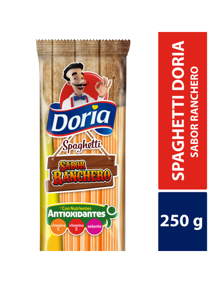 PASTA DORIA SPAGHETTI RANCHERO 250 G