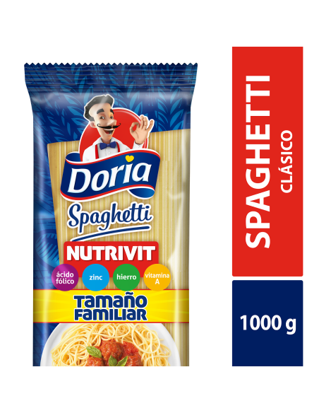 PASTA DORIA SPAGHETTI 1000 G