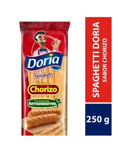 PASTA DORIA SPAGUETTI CHORIZO 250 G