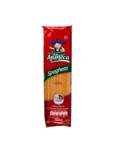 PASTA MUÑECA ESPAGUETI 500 G