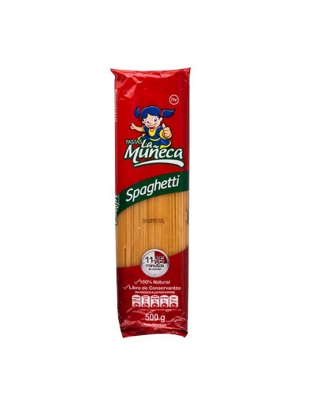 PASTA MUÑECA ESPAGUETI 500 G