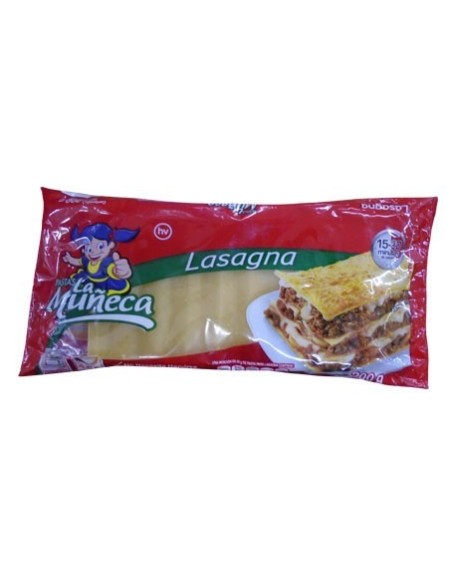 PASTA MUÑECA LASAGNA 200 G