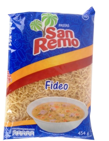 PASTA SAN REMO  FIDEOS 400 G