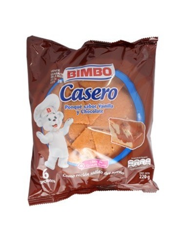 PONQUE CASERO MARMOLEADO BIMBO