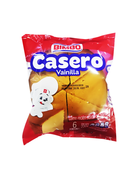 CASERO VAINILLA BIMBO 220GR