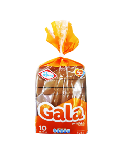 PONQUE GALA VAINILLA BLOQUE400GR