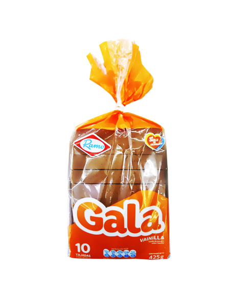 PONQUE GALA VAINILLA BLOQUE400GR