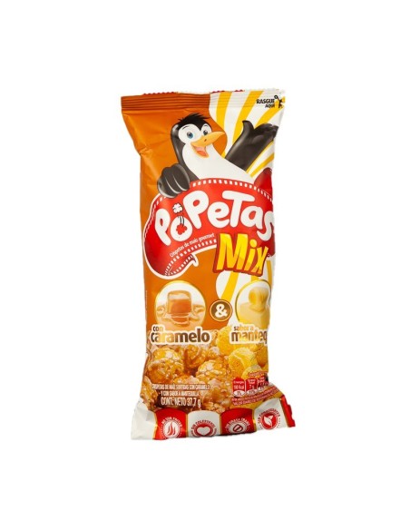 POPETAS MIX CARAMELO MANTEQUILLA  38 G