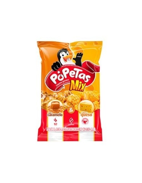 POPETAS MIX CARAMELO QUESO 121 G