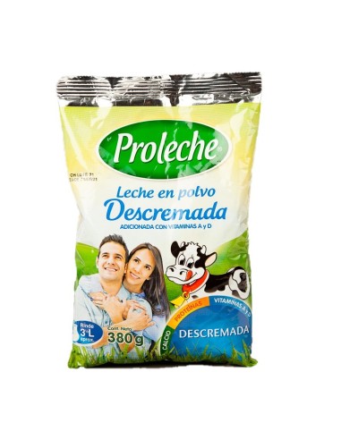 LECHE EN POLVO PROLECHE DESLACT 380 GR