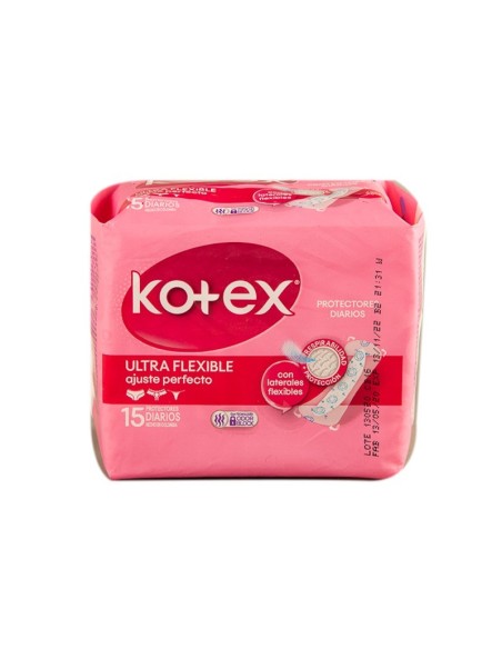 PROTECTORES  KOTEX  15 DUO PROTECTORES  KOTEX  15 DUO