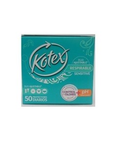 PROTECTORES KOTEX DUO AJUSTABLE 50 UND