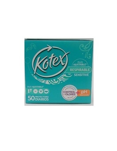 PROTECTORES KOTEX DUO AJUSTABLE 50 UND