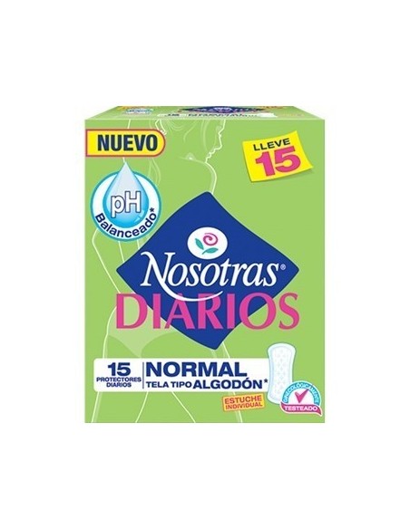 PROTECTORES DIARIOS NOSOTRAS 15 UN