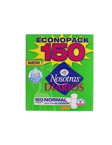 PROTECTORES NOSOTRAS  NORMAL 150U