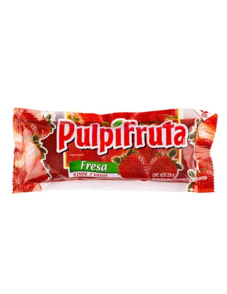 PULPA DE FRESA PULPIFRUTA  160 G