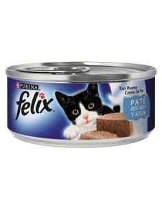 PURINA GATOS PATE PESCADO ATUN FELIX 