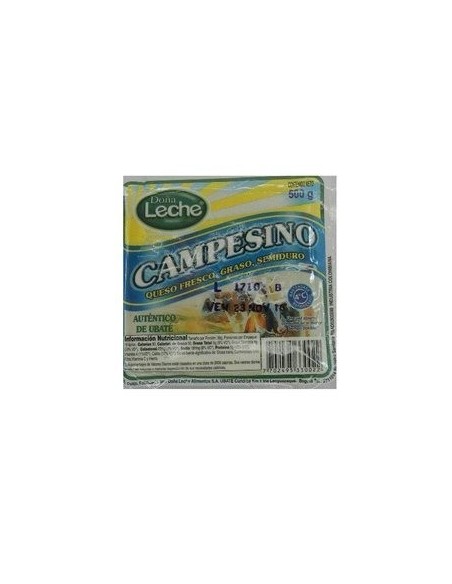 QUESO CAMPESINO DOÑA LECHE 500 G