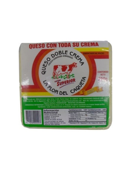 QUESO DE CREMA SUPERIOR 250 G