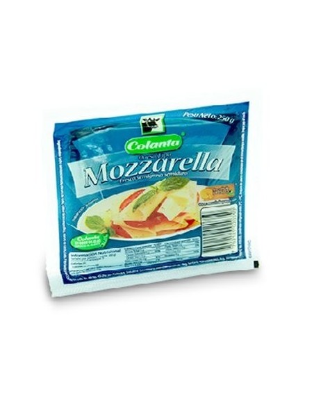 QUESO MOZZARELLA COLANTA  250 G