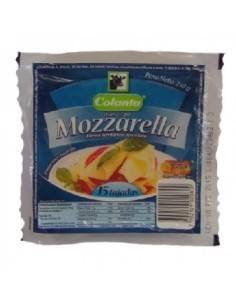 QUESO MOZZARELLA TAJADO 250 GRAMOS