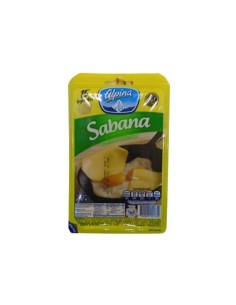 QUESO SABANA TAJADO ALPINA  15 UNIDADES
