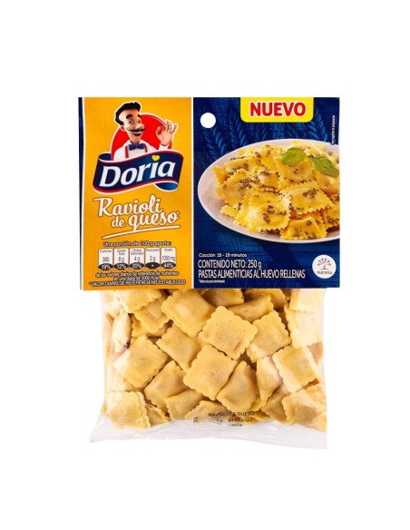 RAVIOLI DORIA DE QUESO 250 G