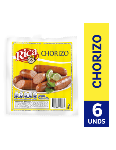 CHORIZO RICA 400GR