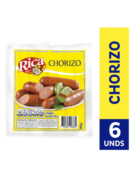 CHORIZO RICA 400GR