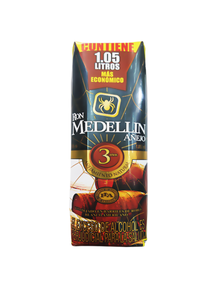 RON MEDELLIN TETRA 1050 ML