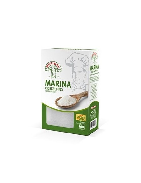 SAL MARINA CAJA REFISAL  800 G