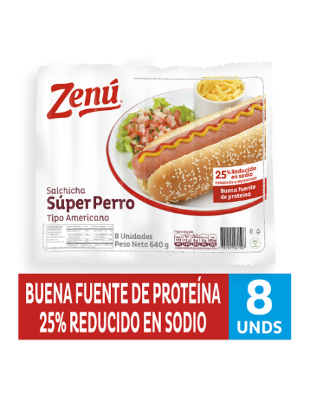 SALCHICHA SUPER PERRO 640
