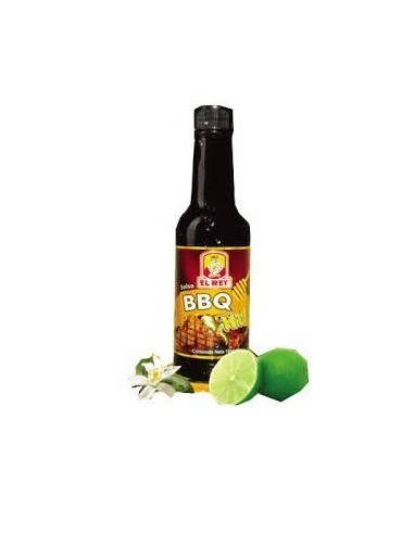 SALSA BBQ CON MIEL REY  185 ML