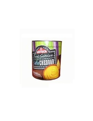 SALSA QUESO CHEDAR AZTECA  200 G