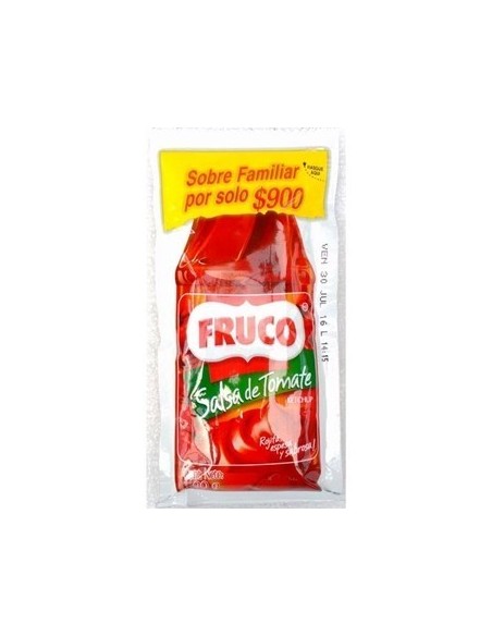 SALSA TOMATE SOBRE FRUCO 80 G