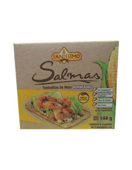 SANISSIMO TOSTADITAS  8 P 144 GR