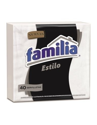 SERVILLETA ESTILO FAMILIA 40 UND