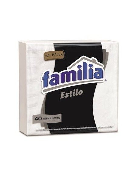 SERVILLETA ESTILO FAMILIA 40 UND
