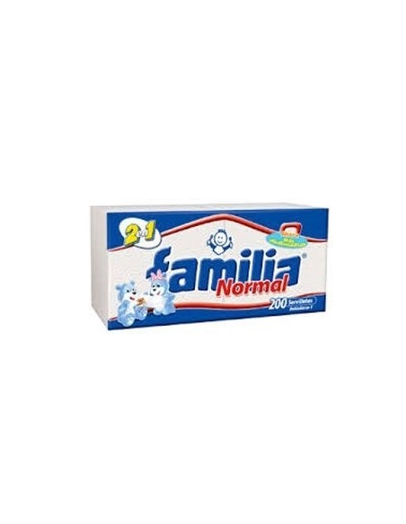 SERVILLETAS FAMILIA NORMAL 200