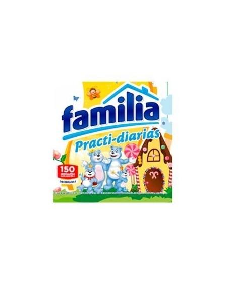 SERVILLETAS PRACTIDIARIA FAMILIA  150 U